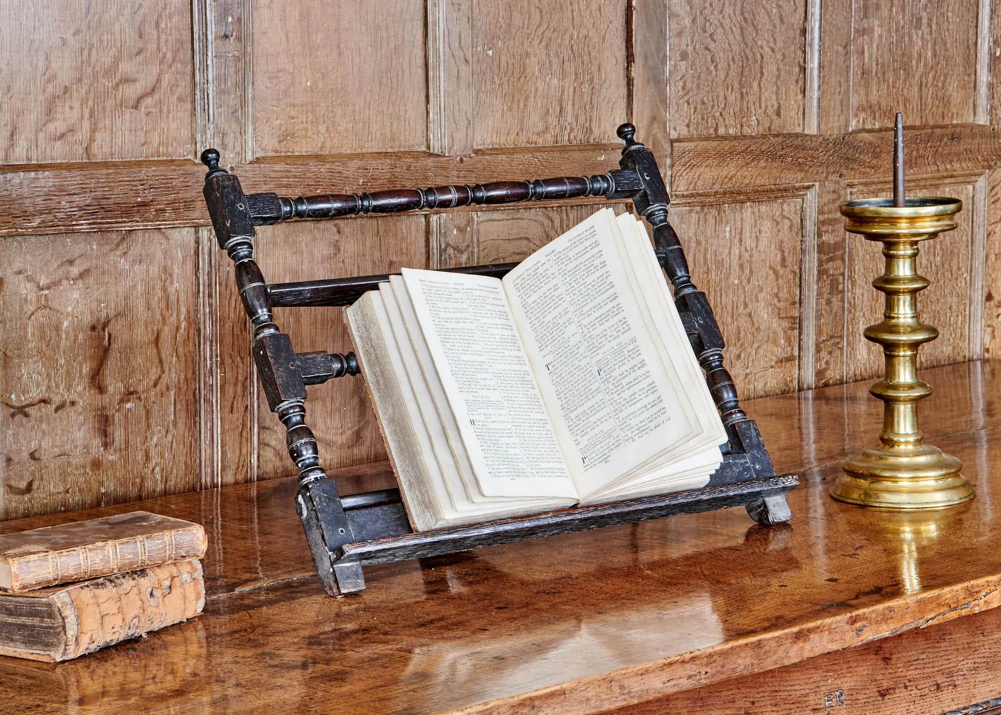 William and Mary folding book rest