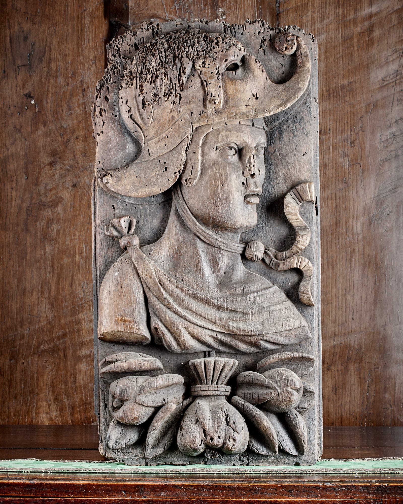 Portrait panel of Charles V Holy Roman Emperor