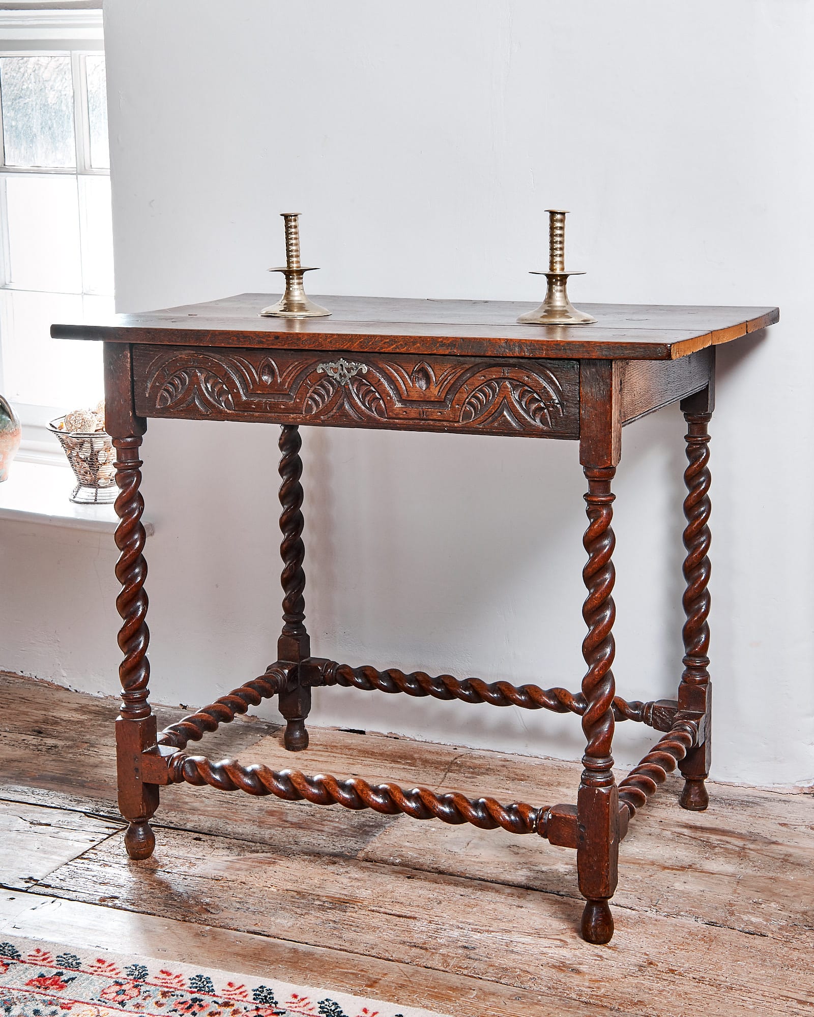 Charles II joined oak table