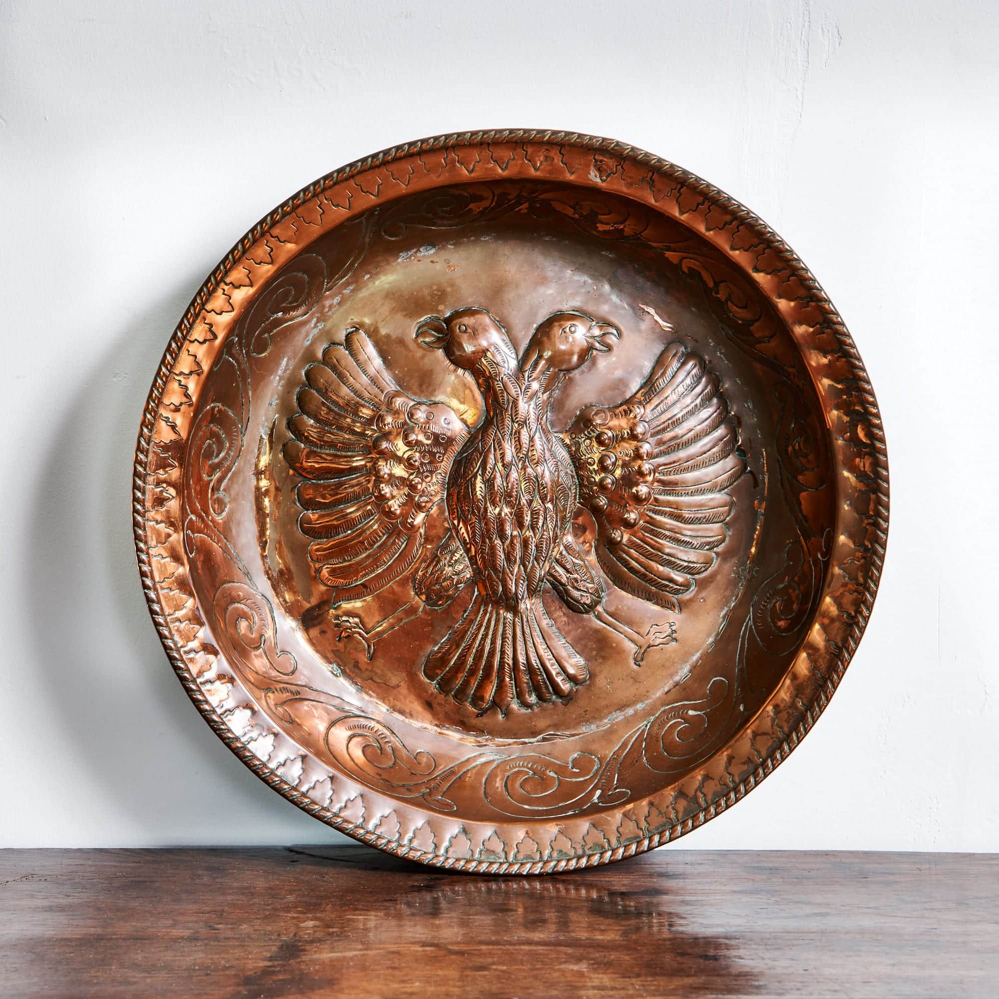 17th century alms bowl