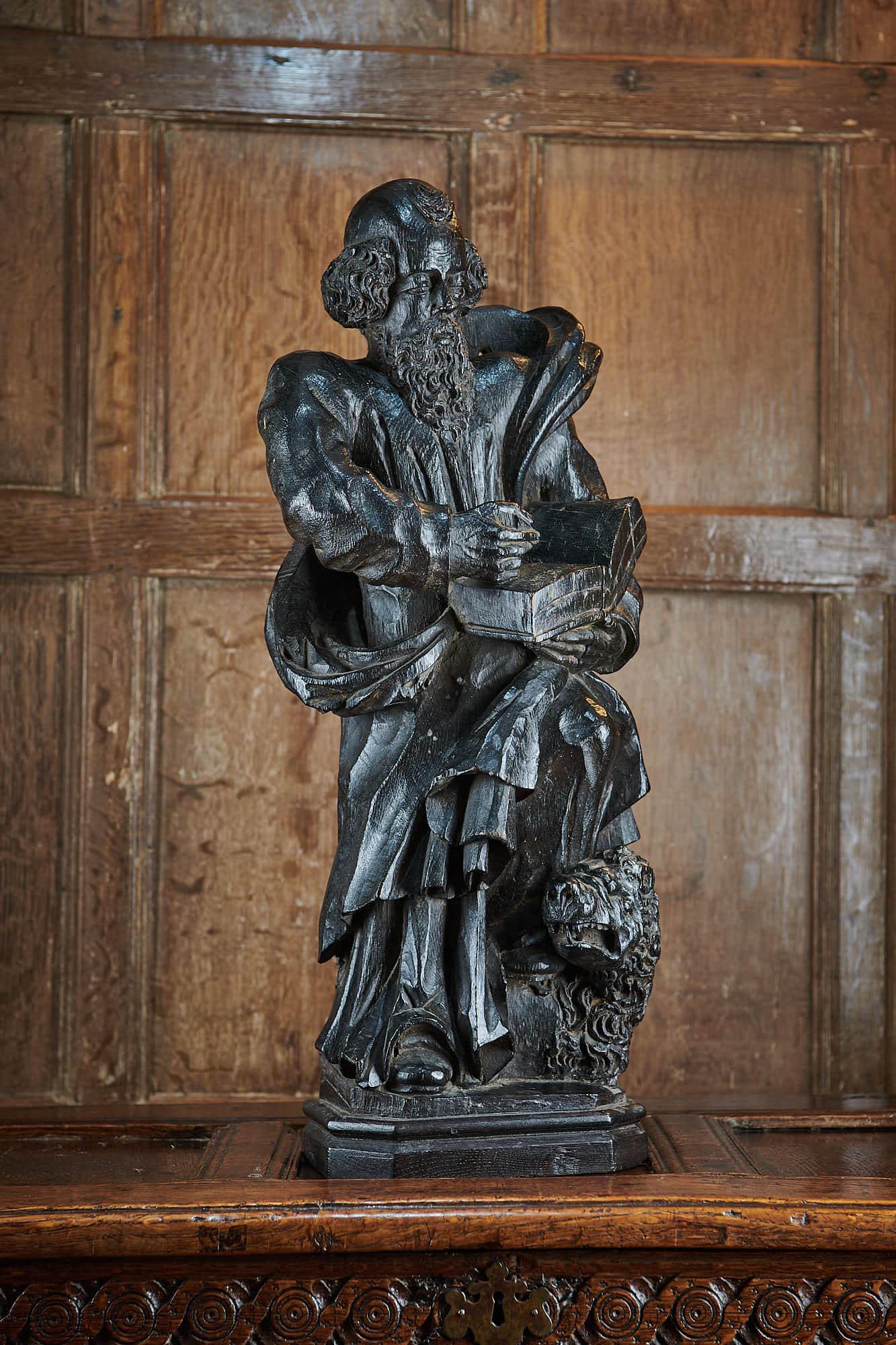 Sculpture of St Jerome