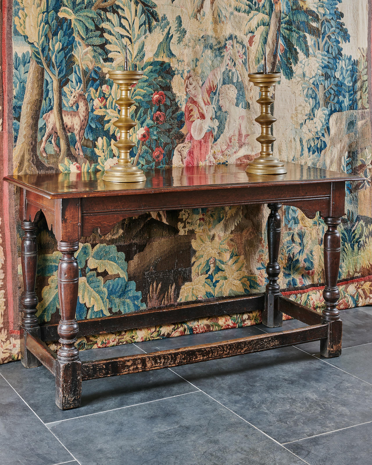 Charles I oak serving table