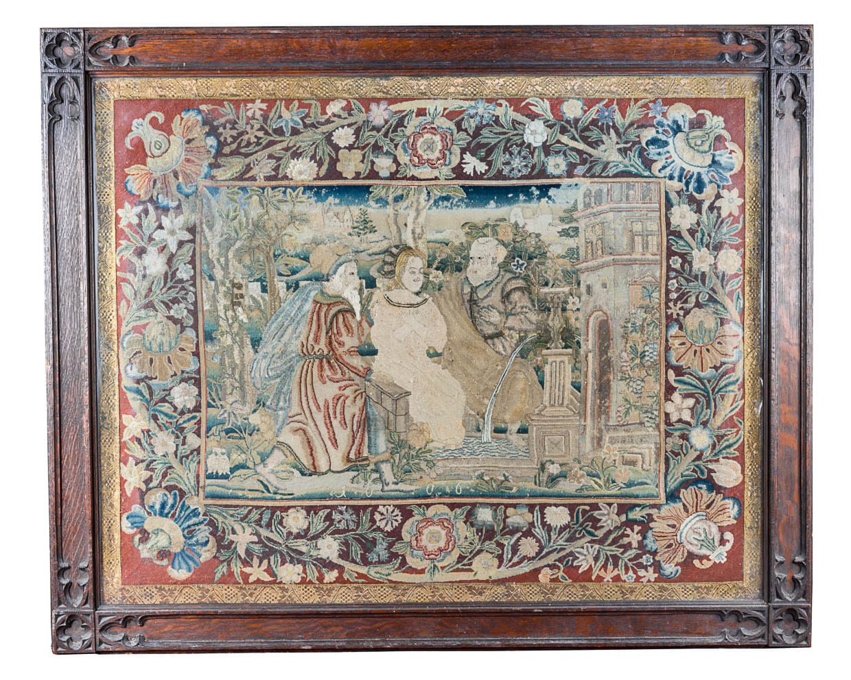 James I Embroidery dated 1606