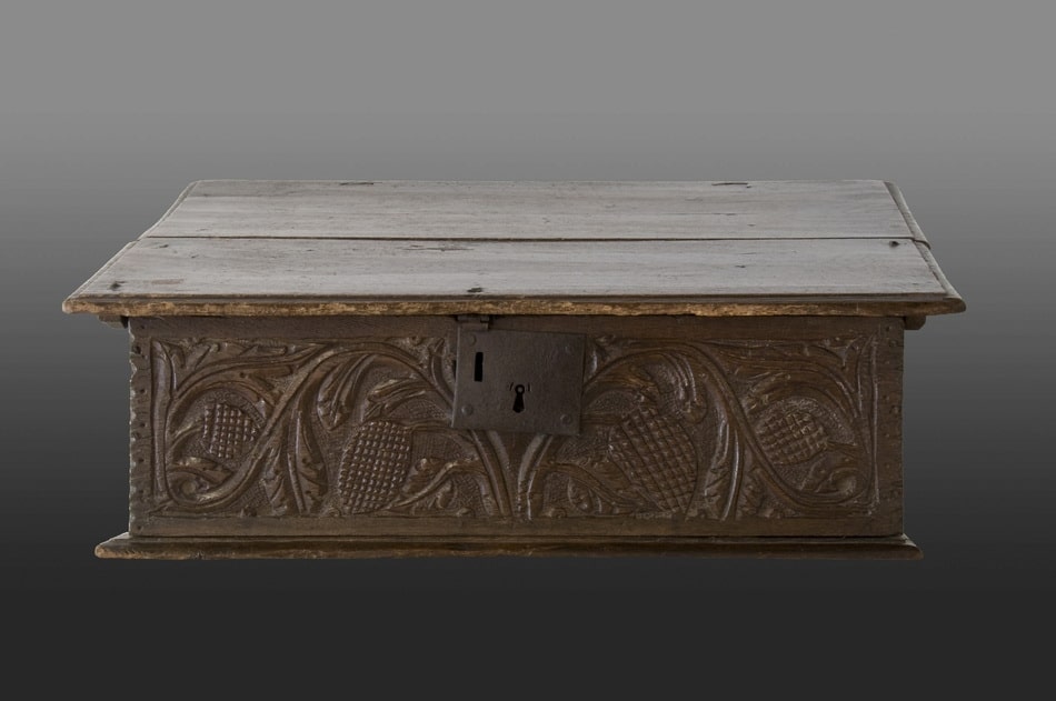 James I oak writing slope