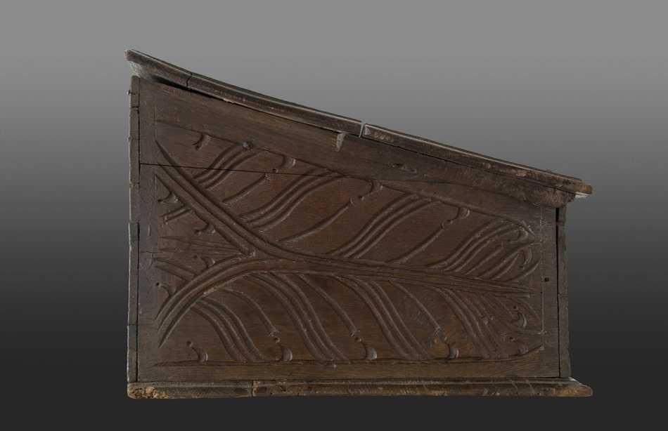 James I oak writing slope