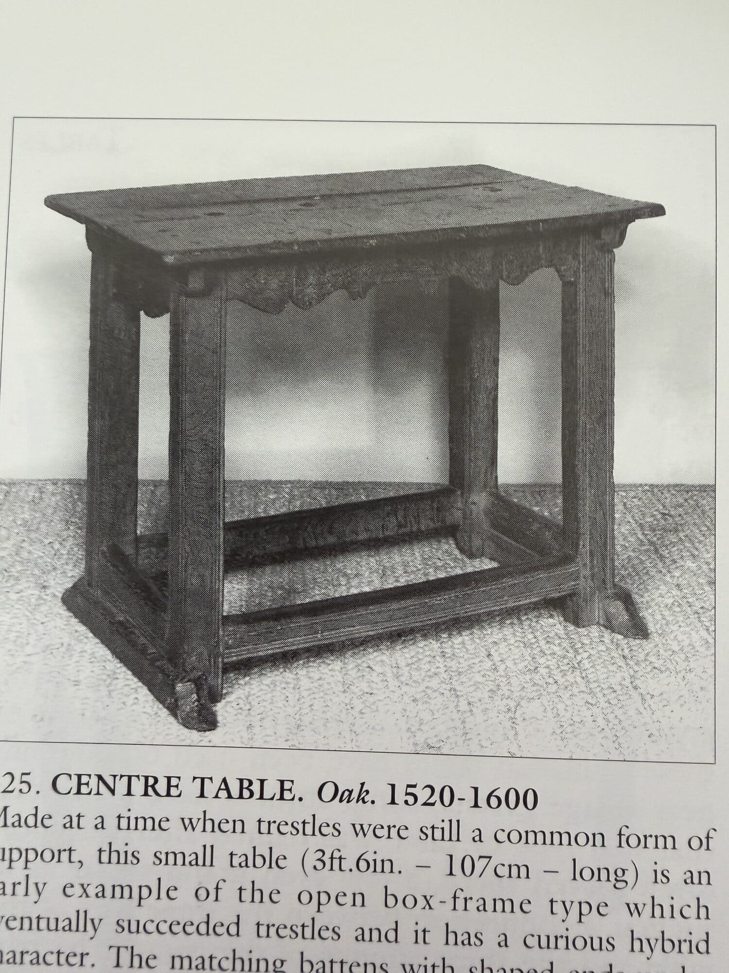 Mid-Tudor Joined Centre Table
