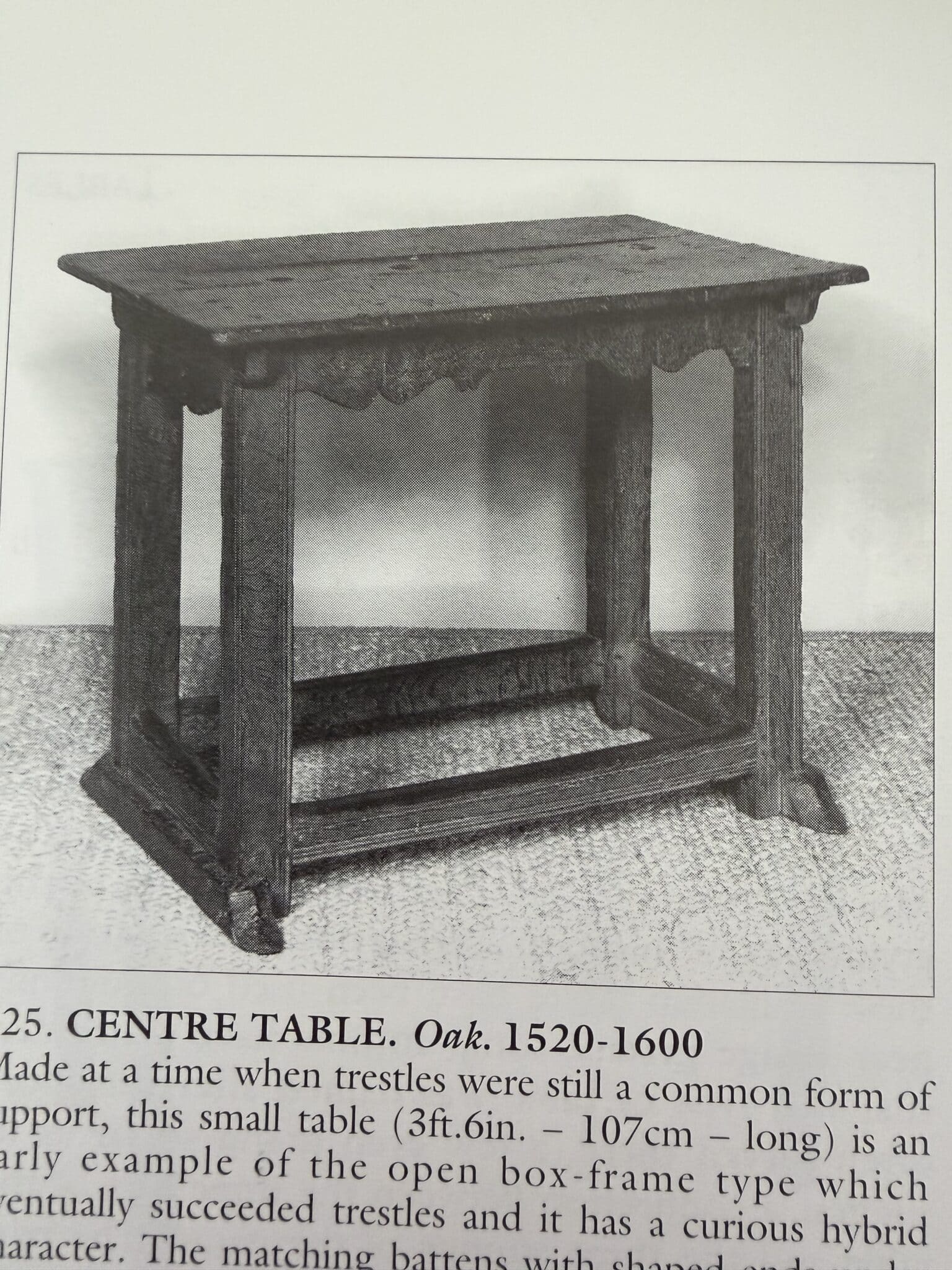 Mid-Tudor Joined Centre Table