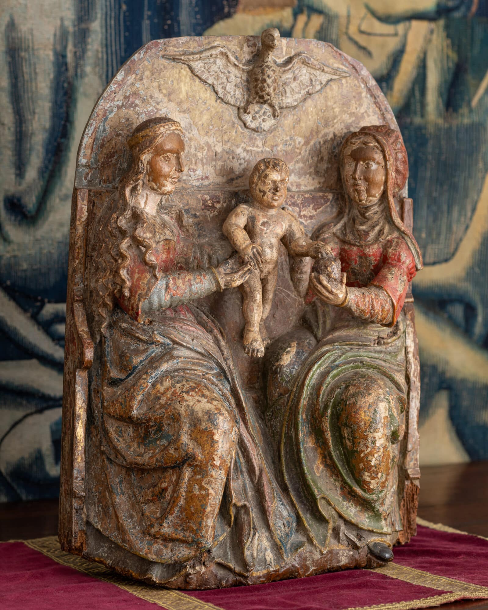 St Anne, the Virgin and Child with the Dove of the Holy Spirit