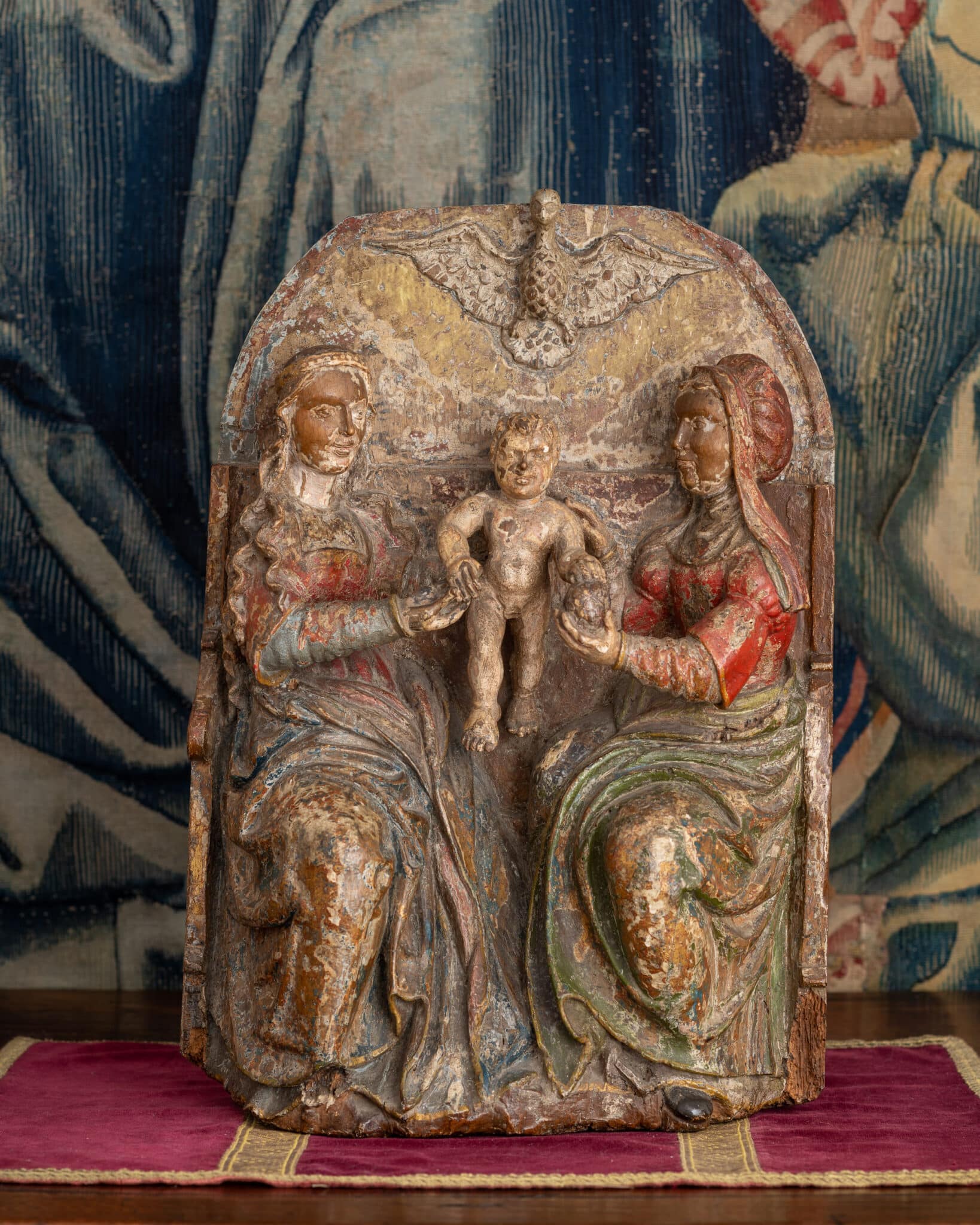 St Anne, the Virgin and Child with the Dove of the Holy Spirit
