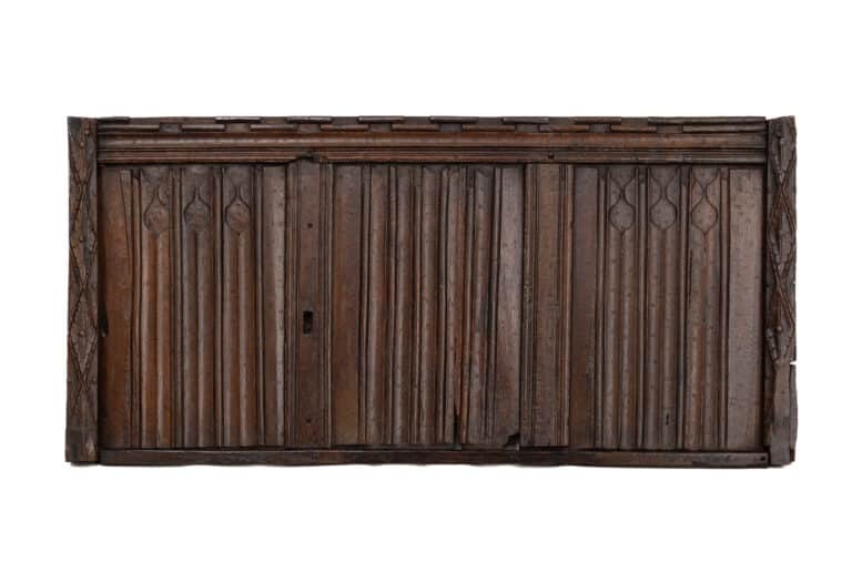 Henry VIII Period Oak Linenfold Bed Head Fragment, England, c. 1525–1540