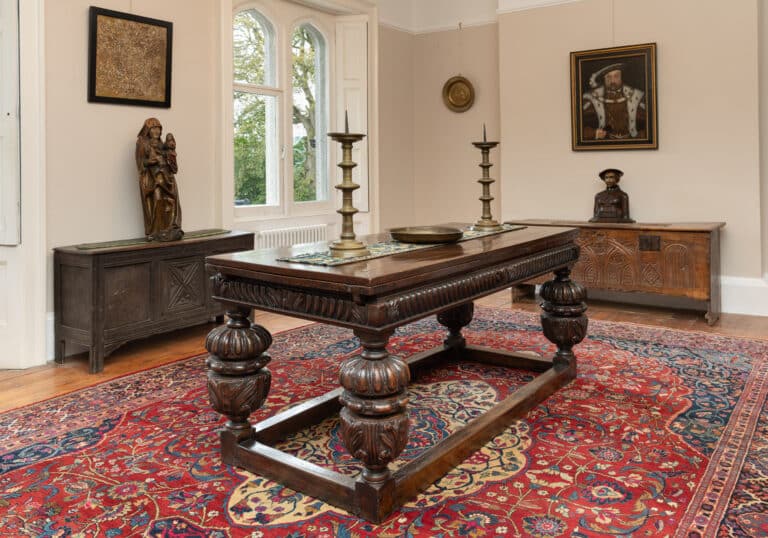 A Fine Late Elizabethan Draw-Leaf Table English, circa 1580–1600