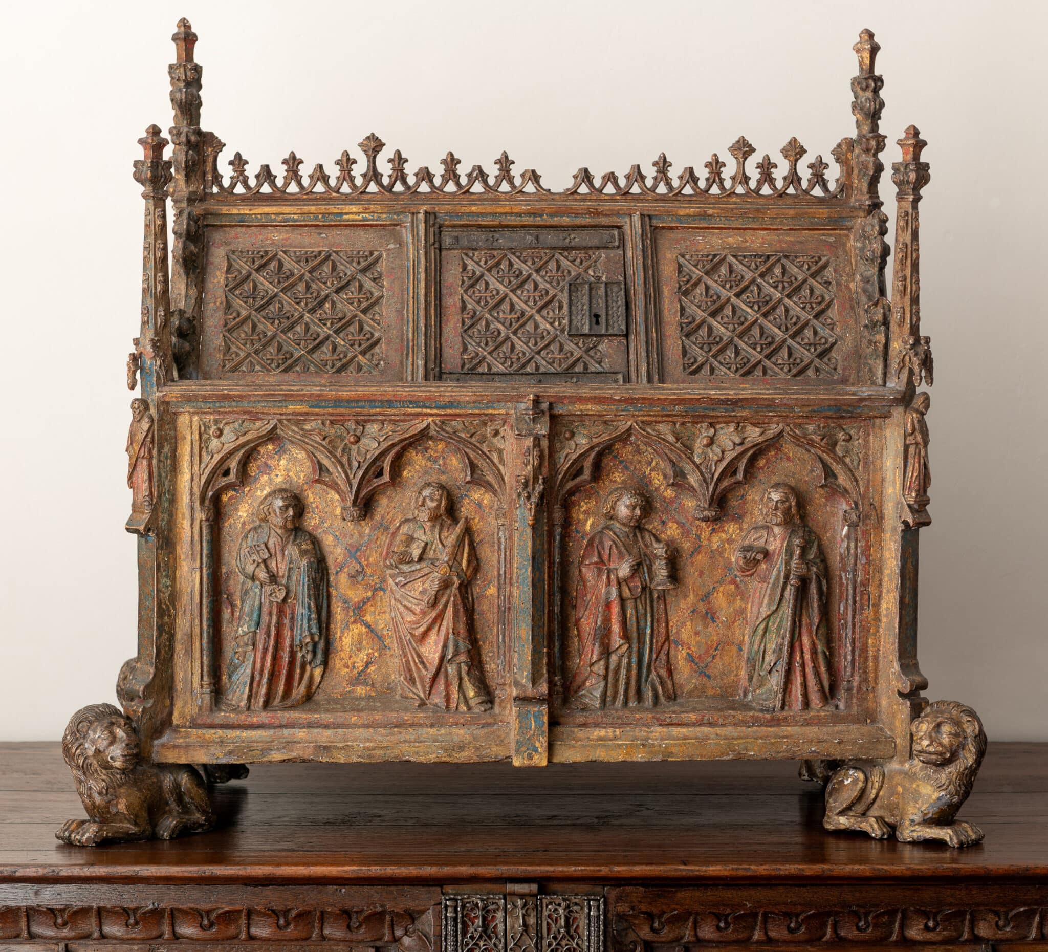 Monumental Gothic Reliquary Shrine (Grande Châsse Reliquaire)