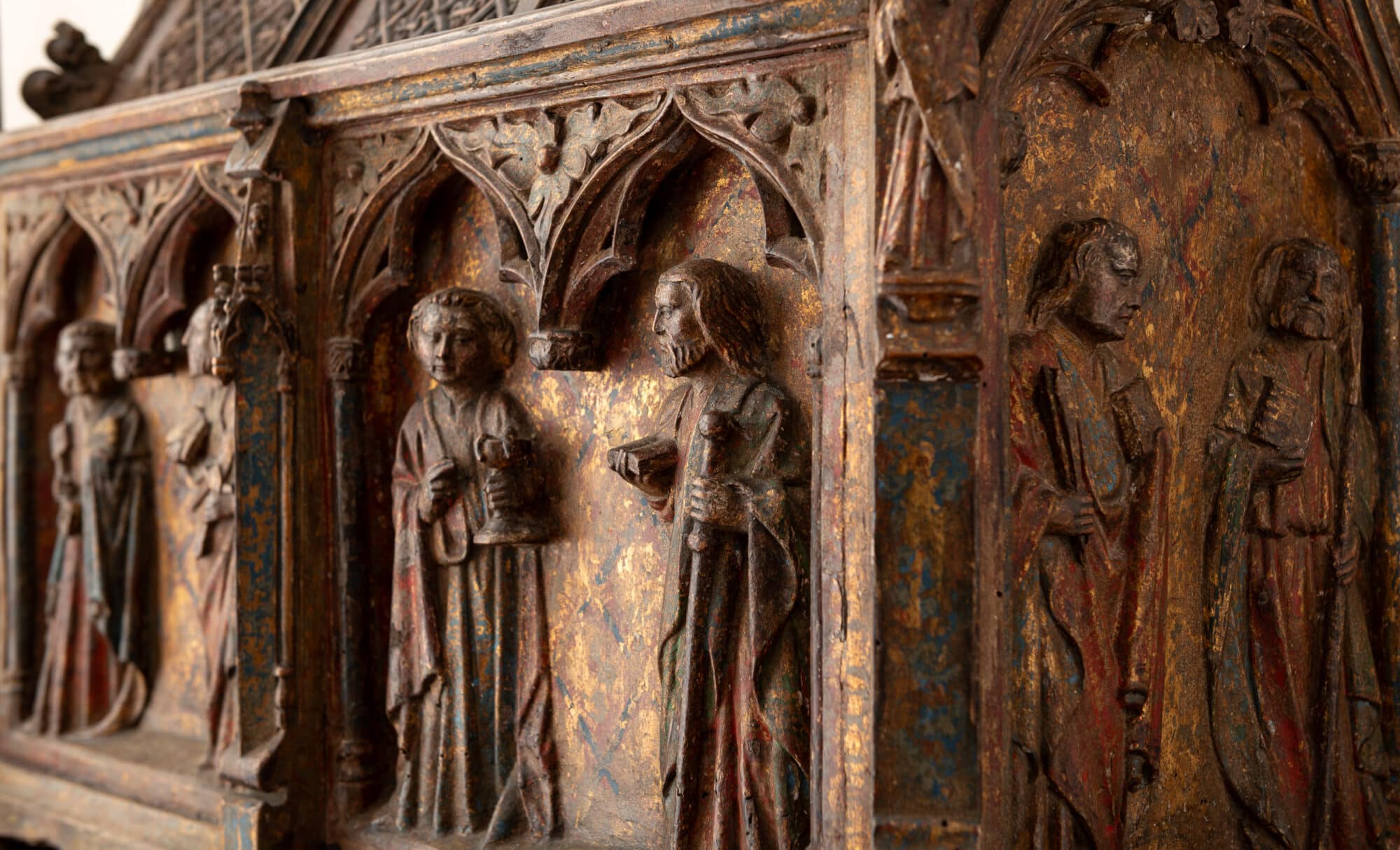 Monumental Gothic Reliquary Shrine (Grande Châsse Reliquaire)