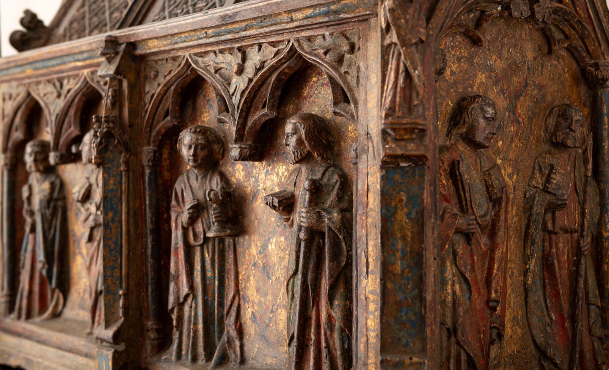 Monumental Gothic Reliquary Shrine (Grande Châsse Reliquaire)