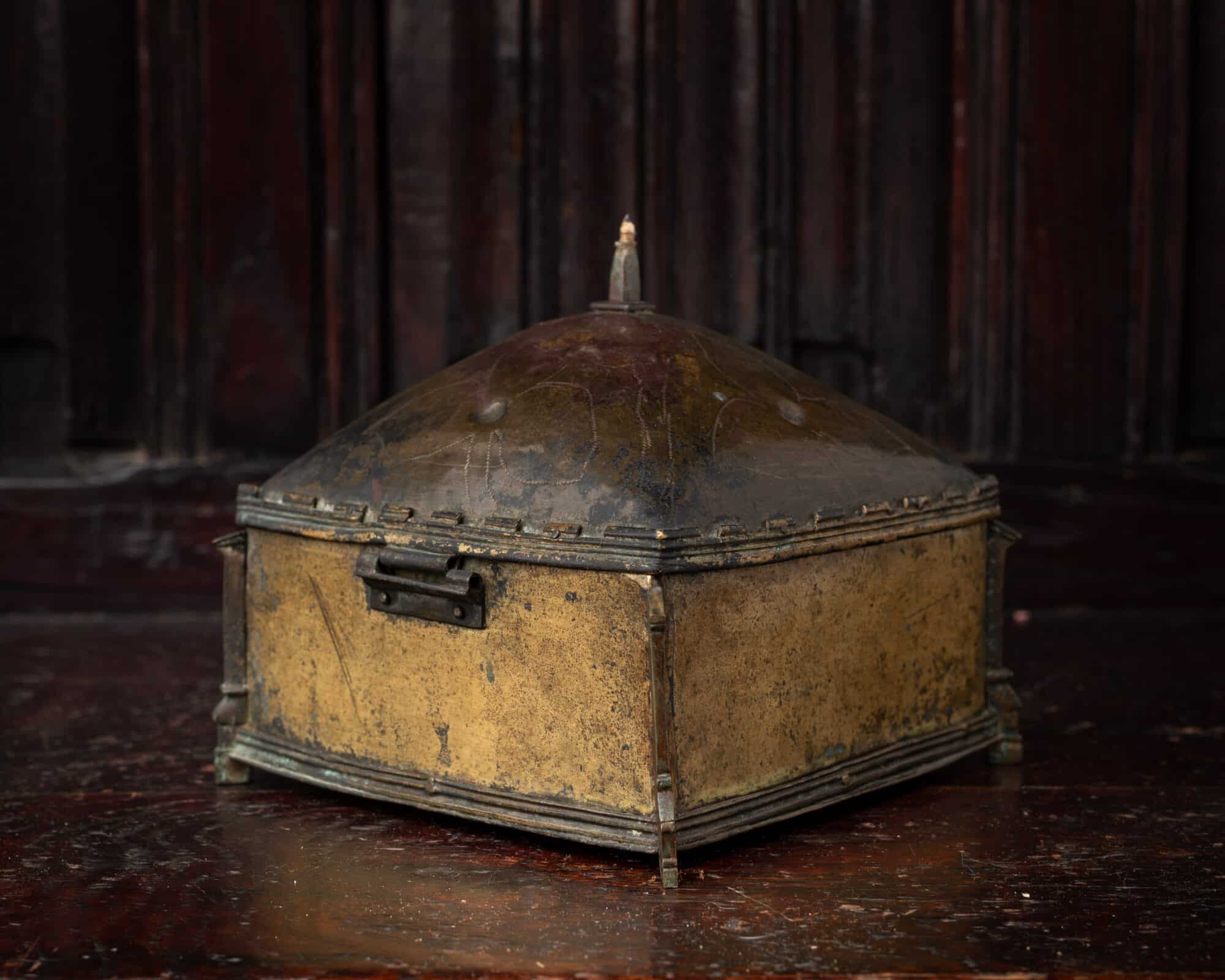 Late Gothic Latten Casket