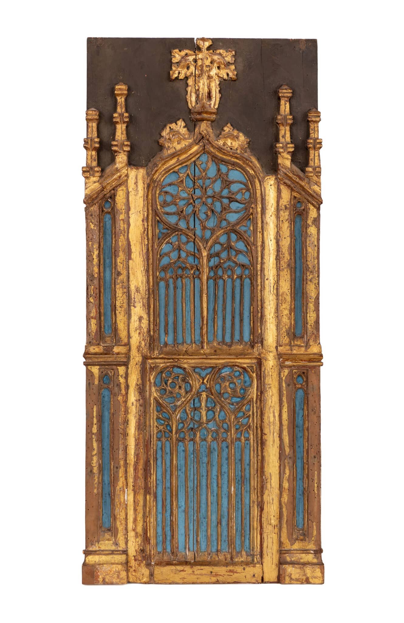 Monumental Late Gothic Architectural Panel