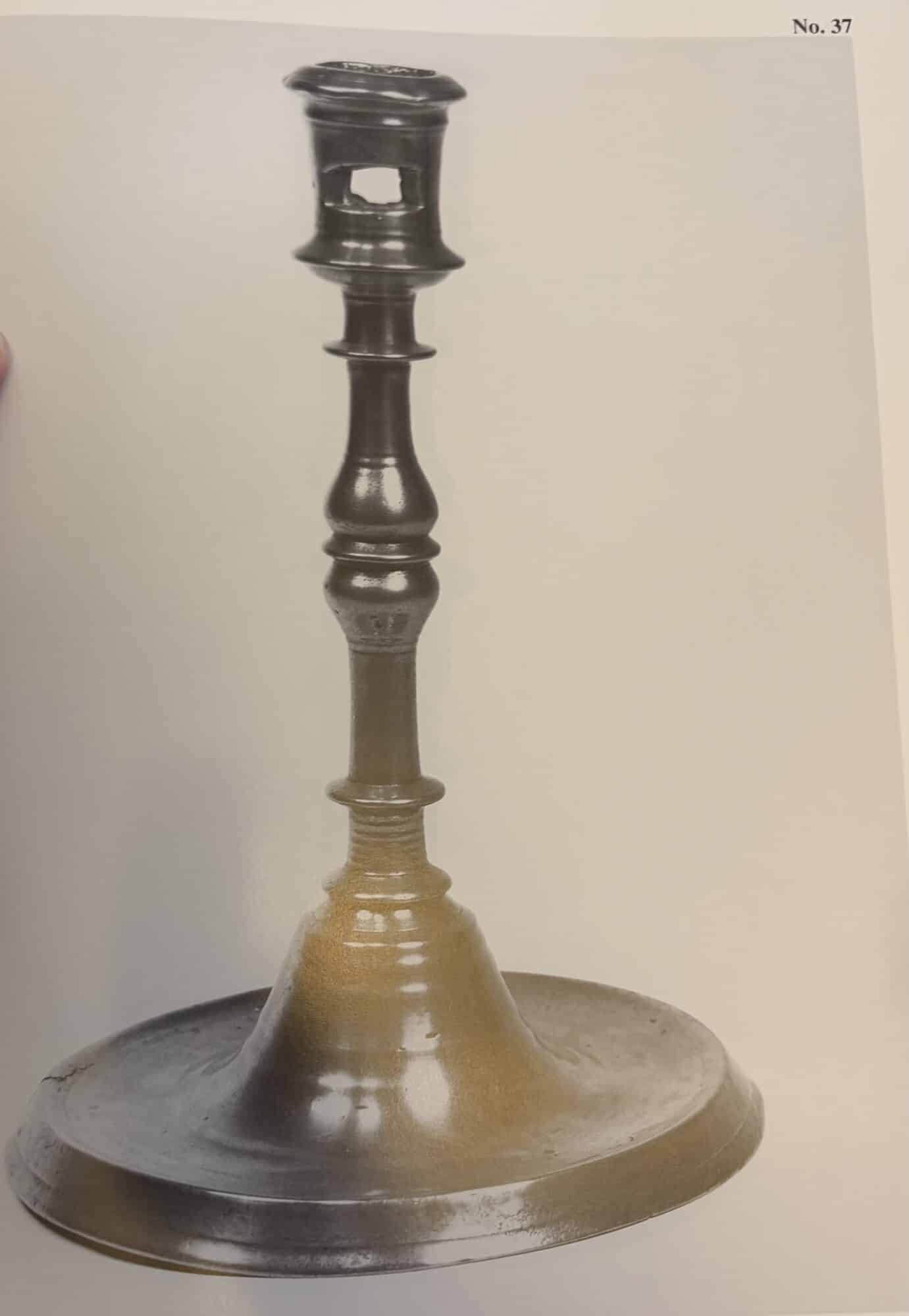 Late Medieval Copper-Alloy Socket Candlestick