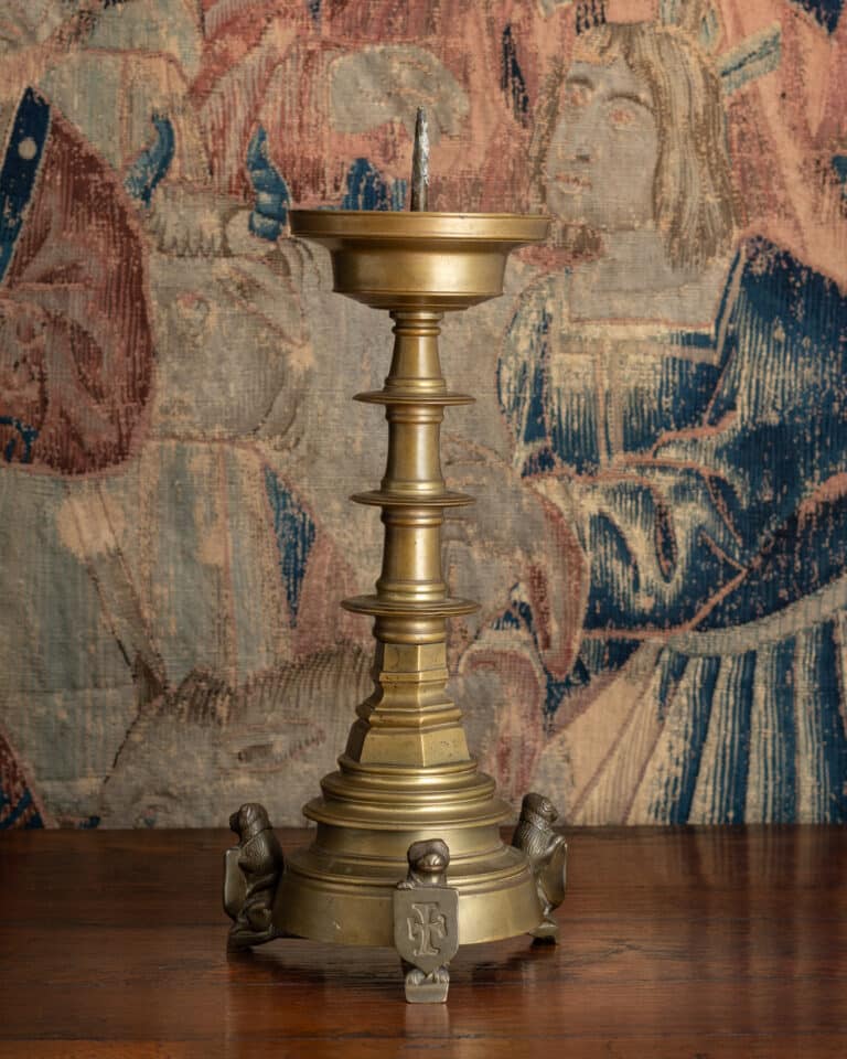 South Netherlandish Gothic Pricket Candlestick