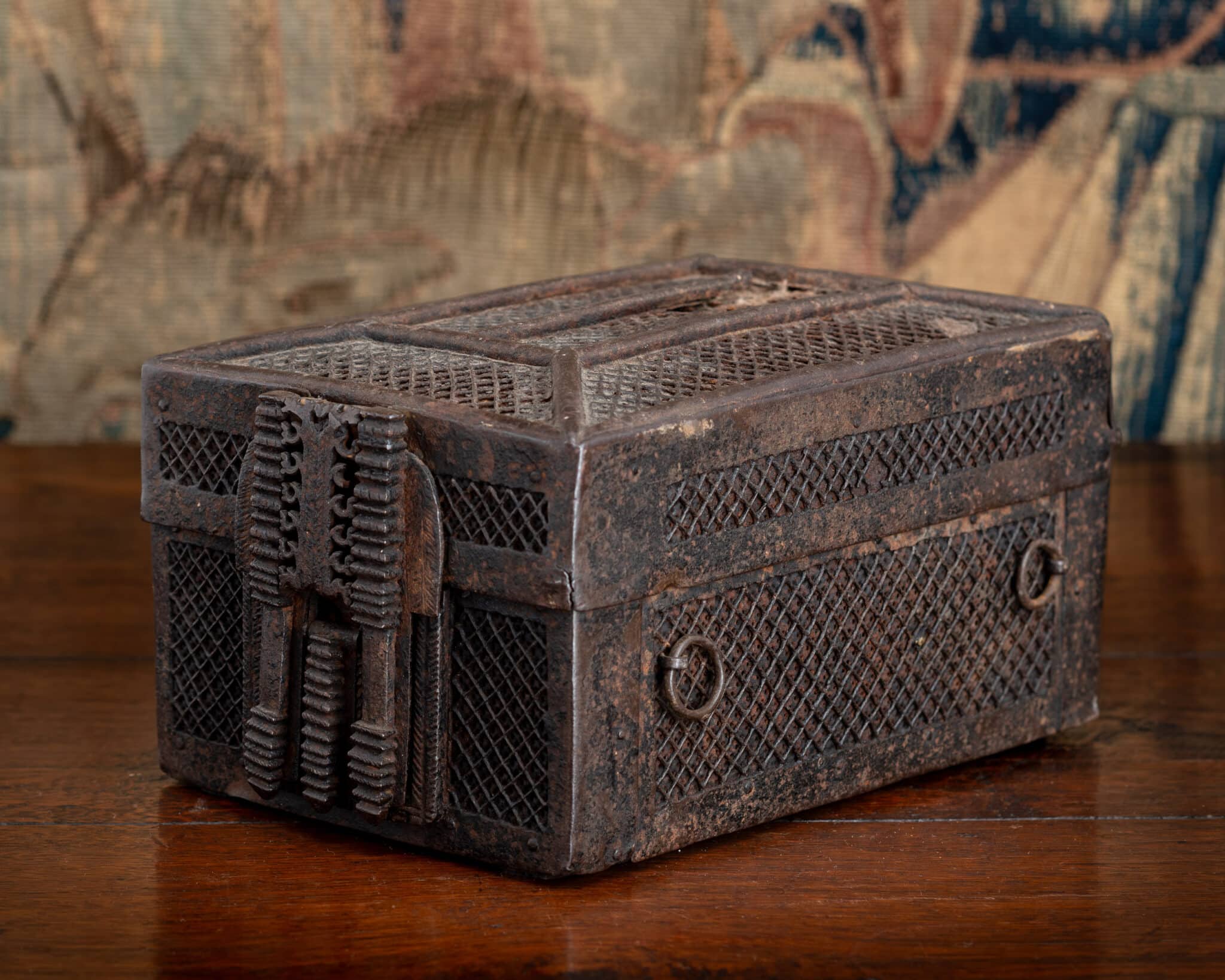 Late Gothic Wrought-Iron Travelling Coffret or ‘Missal Box’