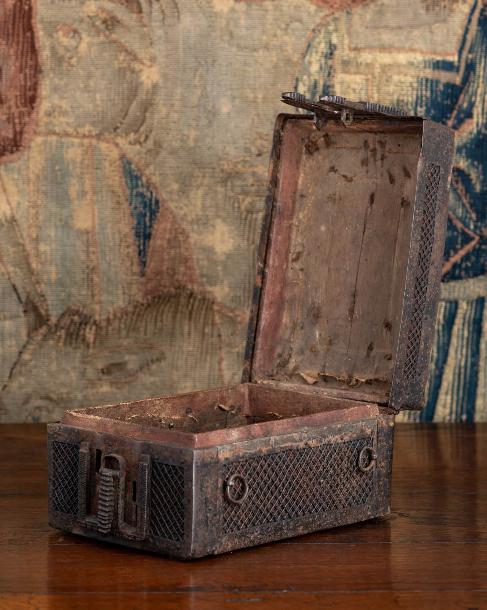 Late Gothic Wrought-Iron Travelling Coffret or ‘Missal Box’