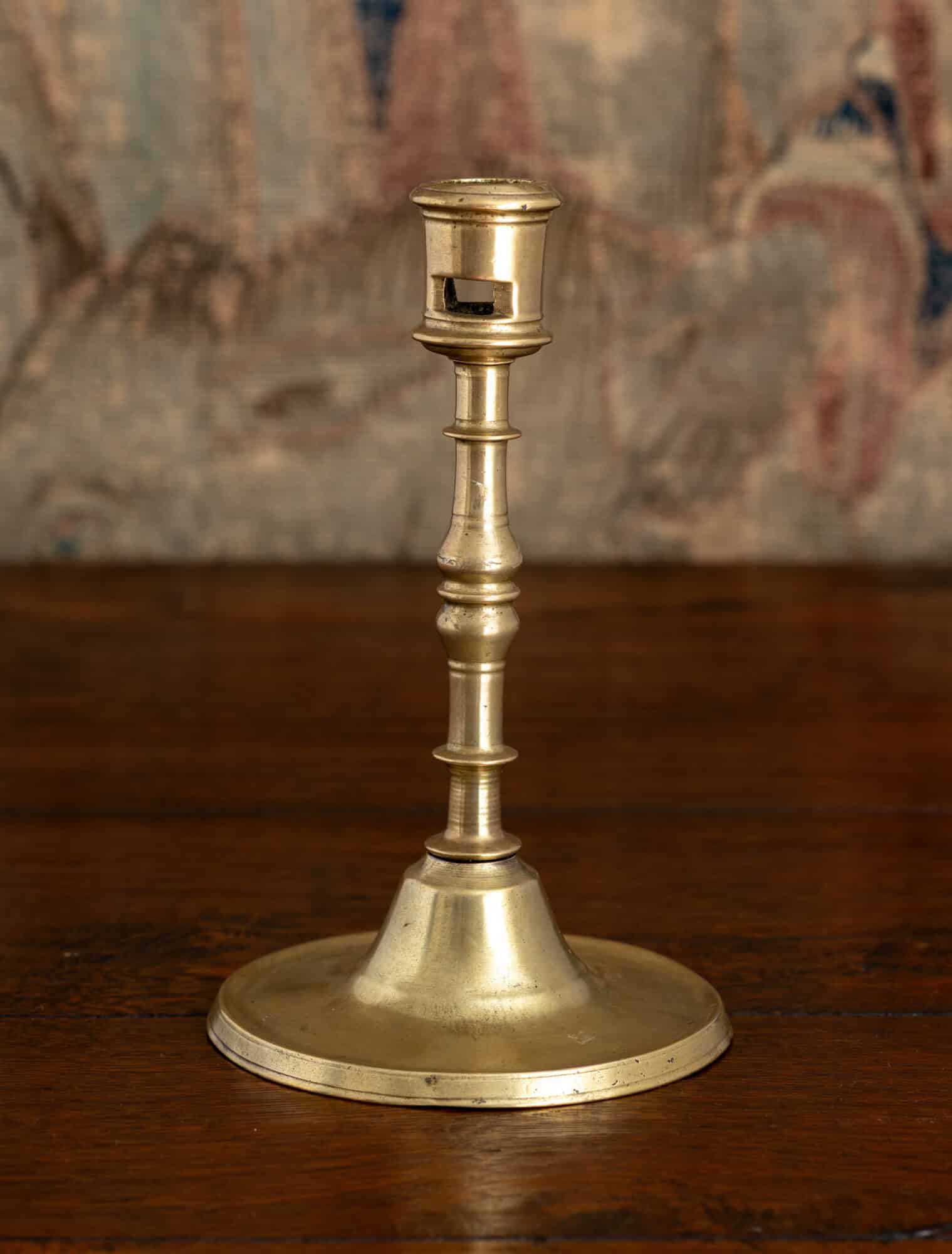 Late Medieval Copper-Alloy Socket Candlestick