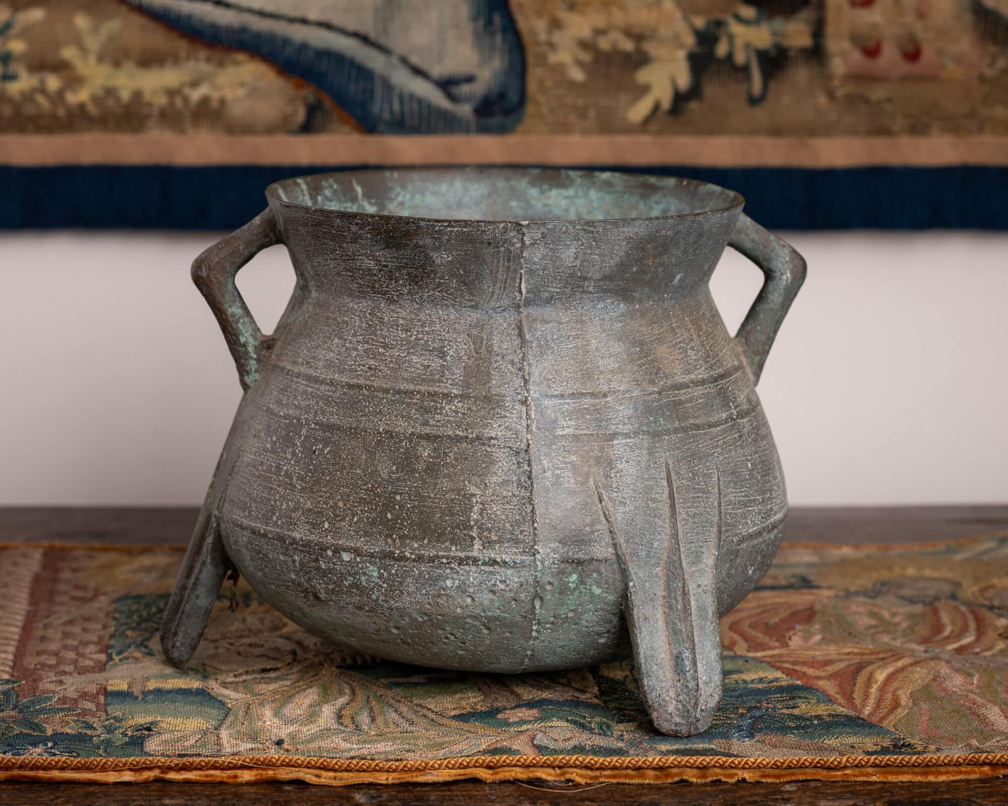 A Late Medieval Bronze Cauldron