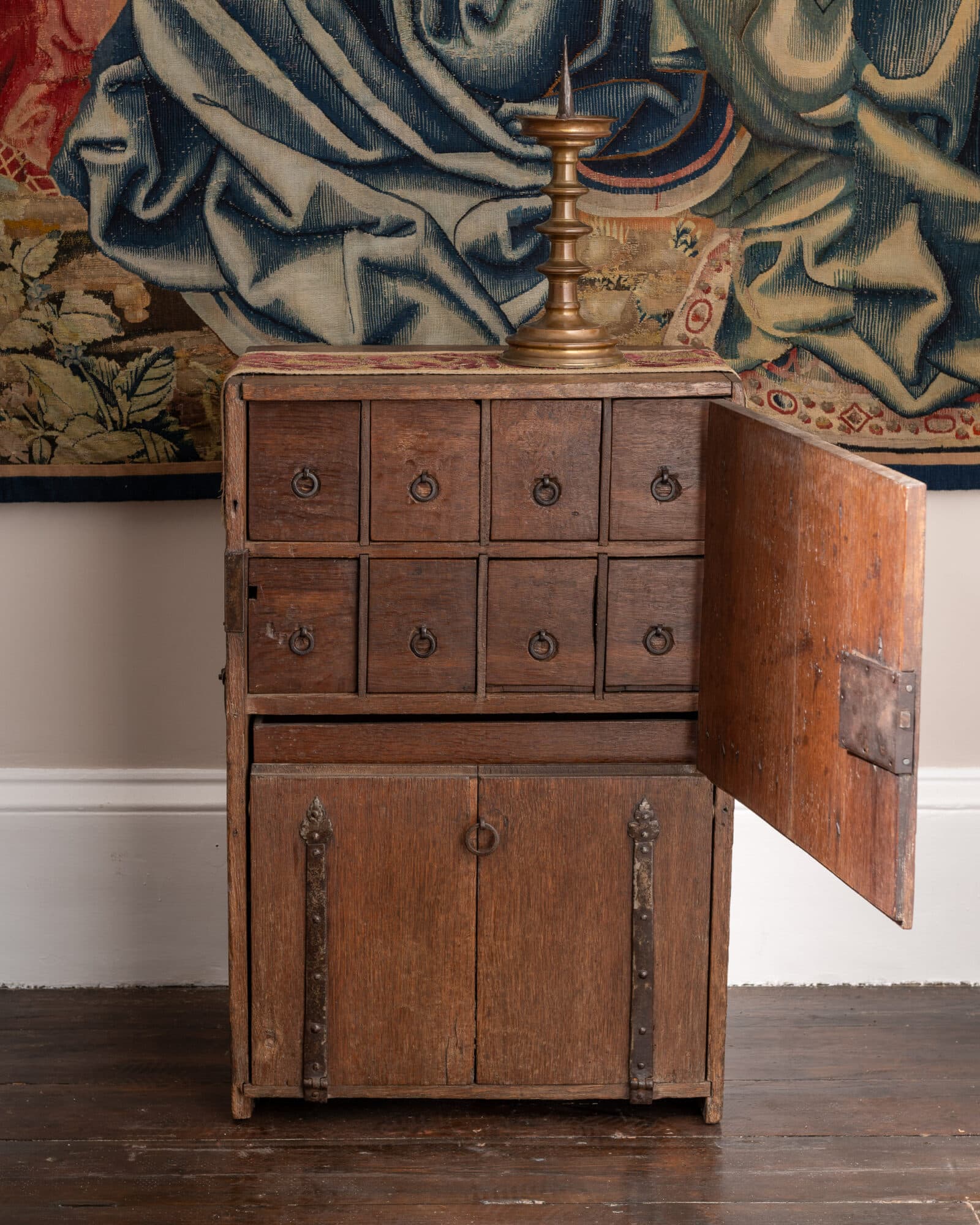 A Sixteenth-Century Oak Merchant’s Travelling Cabinet