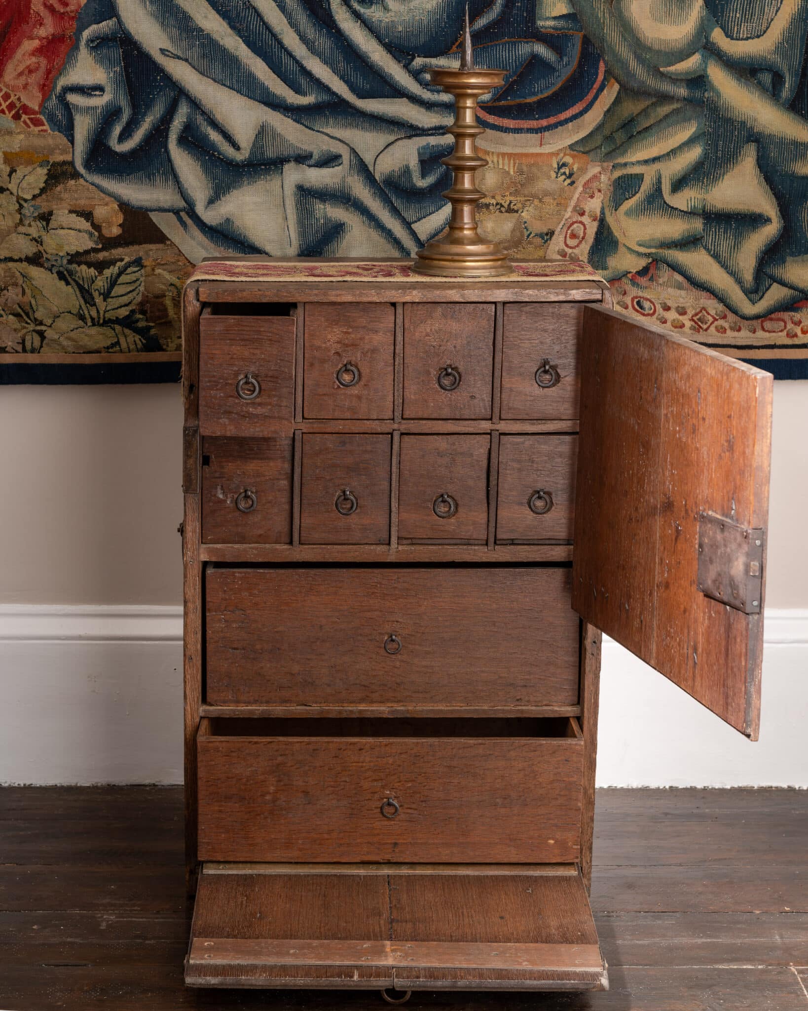 A Sixteenth-Century Oak Merchant’s Travelling Cabinet